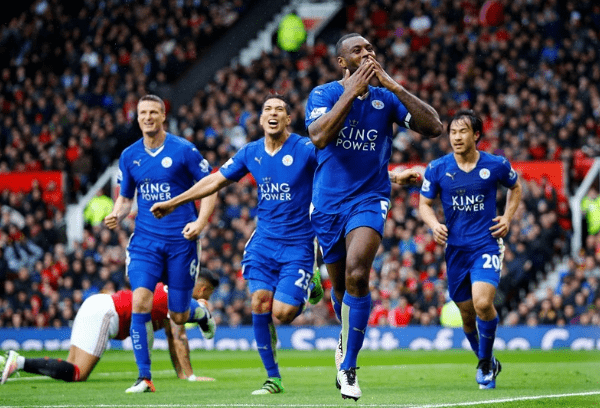  瓦尔迪点射命中莱斯特城逼平阿森纳